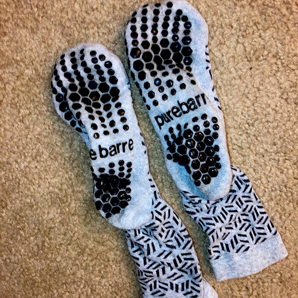 Pure Barre Crew Socks
